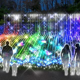 ①虹の滝(人物あり)